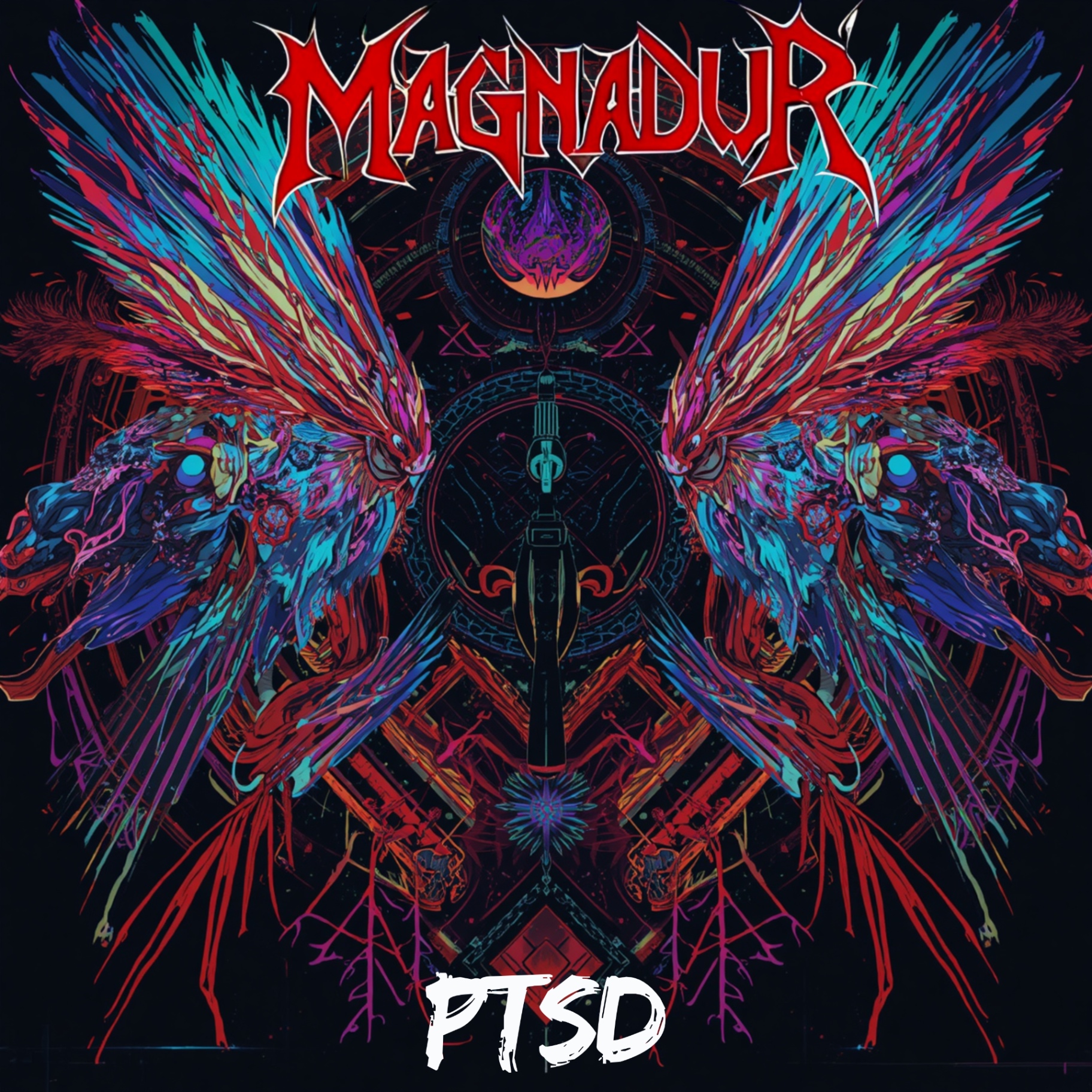 Magnadur PTSD new single artwork